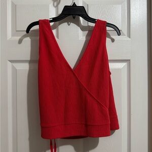 NWT Club Monaco Pink Ribbed  Tank Top